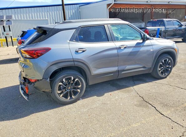 KL79MPSL4MB003647 2021 CHEVROLET TRAILBLAZER Gray Rear right