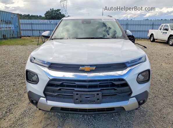 KL79MPSL4MB016334 2021 CHEVROLET TRAILBLAZER White წინა ხედი