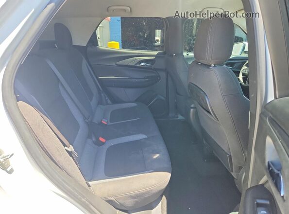 KL79MPSL4NB059329 2022 CHEVROLET TRAILBLAZER White უკანა სავარძლების ხედი