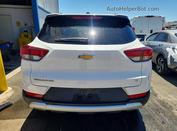 KL79MPSL4NB059329 2022 CHEVROLET TRAILBLAZER White უკანა ხედი