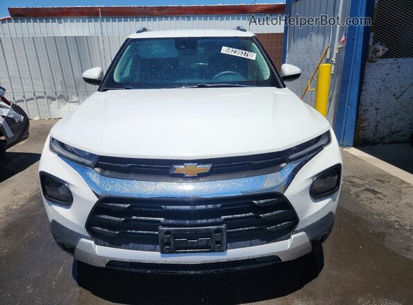KL79MPSL4NB059329 2022 CHEVROLET TRAILBLAZER White წინა ხედი