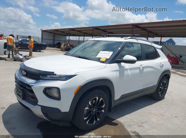 KL79MPSL4NB063719 2022 CHEVROLET TRAILBLAZER White Передня ліва чверть