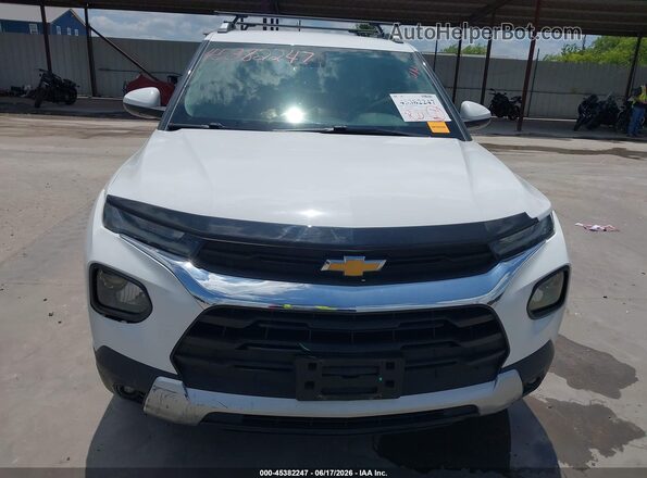 KL79MPSL4NB063719 2022 CHEVROLET TRAILBLAZER White Вид задньої частини салону