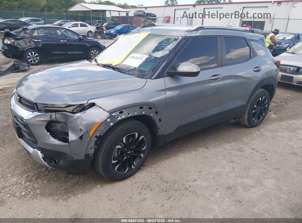 KL79MPSL4PB149633 2023 CHEVROLET TRAILBLAZER Gray Front left