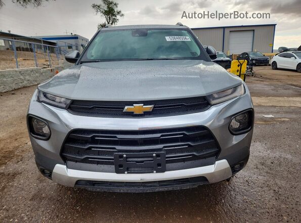 KL79MPSL4PB171986 2023 CHEVROLET TRAILBLAZER Gray წინა ხედი