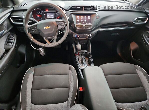 KL79MPSL4PB171986 2023 CHEVROLET TRAILBLAZER Gray წინა პანელის ხედი