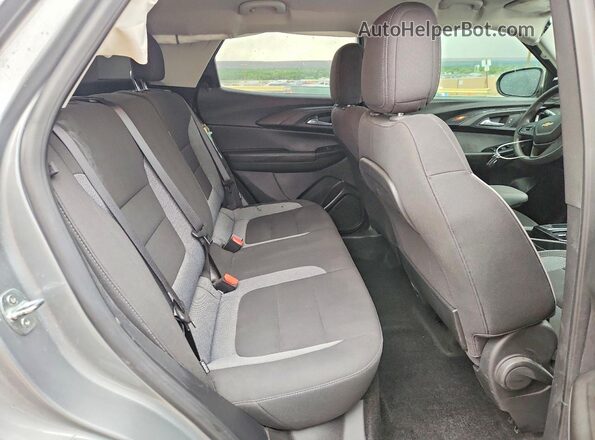 KL79MPSL4PB171986 2023 CHEVROLET TRAILBLAZER Gray უკანა სავარძლების ხედი