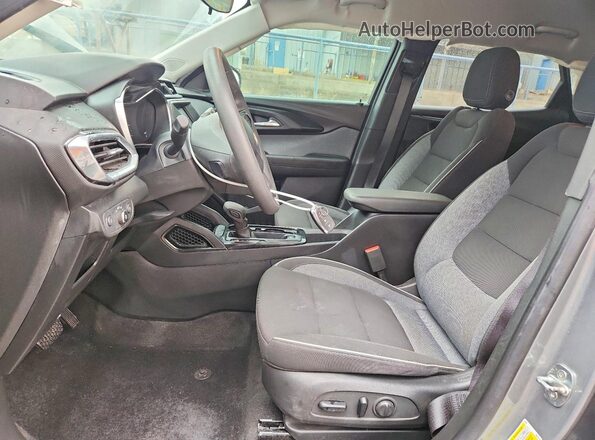 KL79MPSL4PB171986 2023 CHEVROLET TRAILBLAZER Gray წინა სალონის ხედი