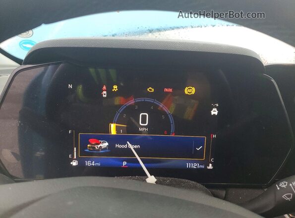 KL79MPSL4SB102935 2025 CHEVROLET TRAILBLAZER Синий Вид щитка приборов
