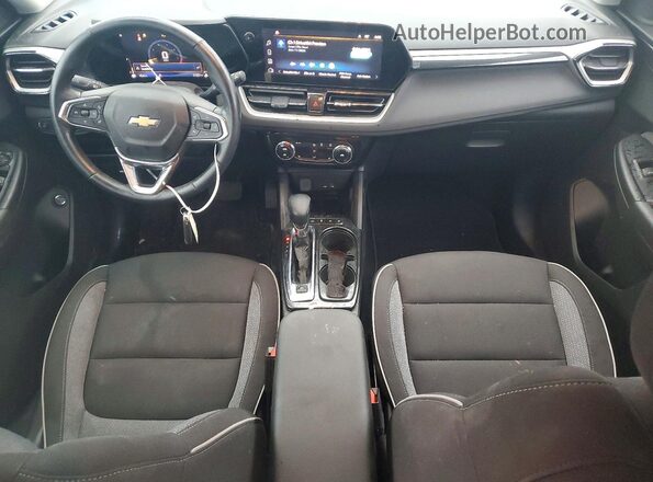 KL79MPSL4SB102935 2025 CHEVROLET TRAILBLAZER Синий Вид панели приборов