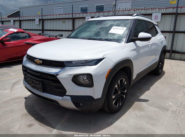 KL79MPSL5NB045813 2022 CHEVROLET TRAILBLAZER White Przód lewy