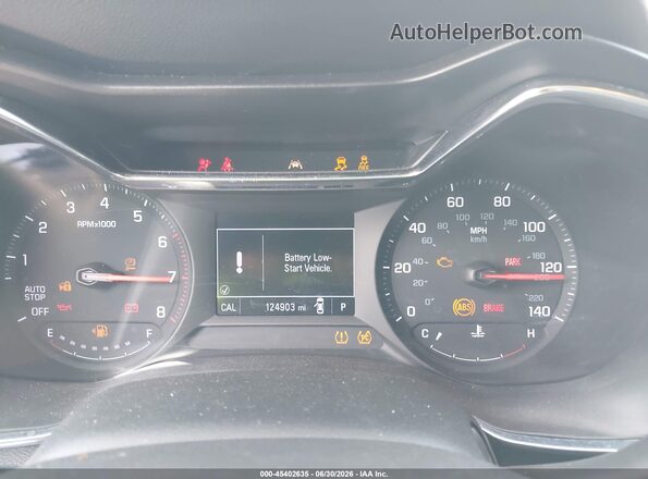KL79MPSL5NB061140 2022 CHEVROLET TRAILBLAZER Белый Вид задних сидений