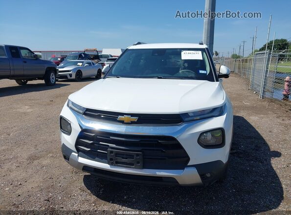 KL79MPSL5NB061140 2022 CHEVROLET TRAILBLAZER Белый Вид спереди