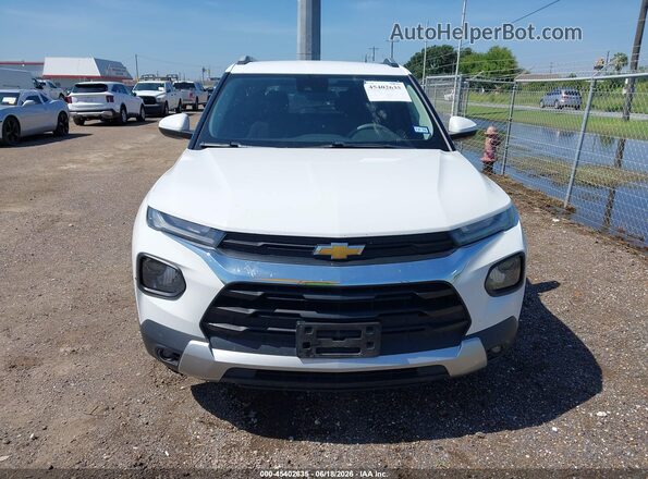 KL79MPSL5NB061140 2022 CHEVROLET TRAILBLAZER Белый Вид щитка приборов