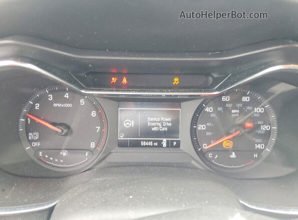 KL79MPSL5PB211699 2023 CHEVROLET TRAILBLAZER Black Widok zestawu wskaźników