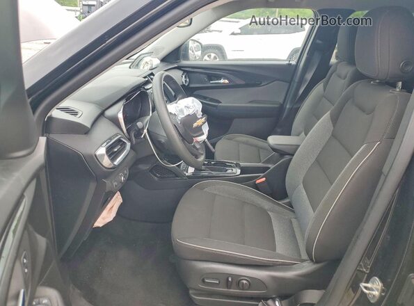KL79MPSL5PB211699 2023 CHEVROLET TRAILBLAZER Black Widok wnętrza z przodu