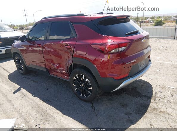 KL79MPSL5PB212738 2023 CHEVROLET TRAILBLAZER Red Задня ліва чверть