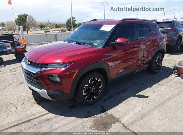 KL79MPSL5PB212738 2023 CHEVROLET TRAILBLAZER Red Передня ліва чверть
