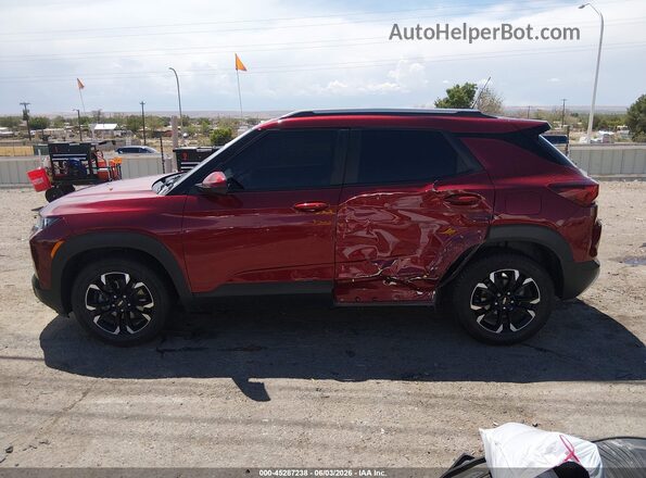 KL79MPSL5PB212738 2023 CHEVROLET TRAILBLAZER Red Панорамний вид салону 360°