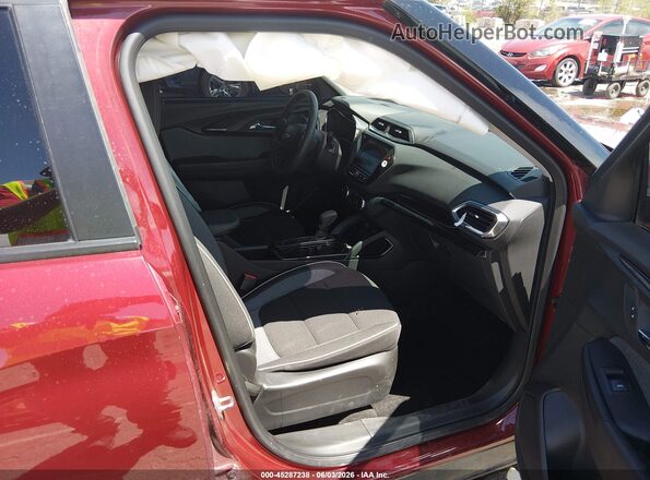 KL79MPSL5PB212738 2023 CHEVROLET TRAILBLAZER Red Вид салону спереду