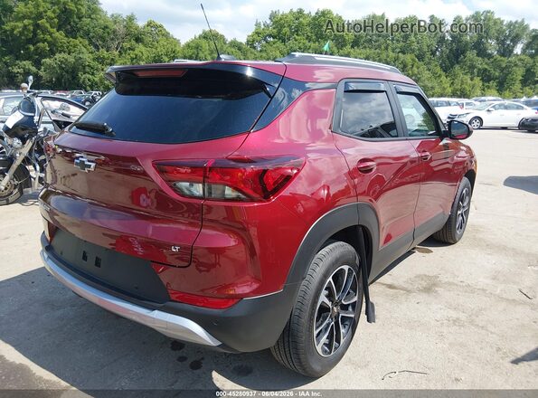 KL79MPSL5SB148323 2025 CHEVROLET TRAILBLAZER Red Rear right