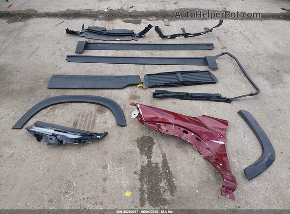 KL79MPSL5SB148323 2025 CHEVROLET TRAILBLAZER Red Instrument cluster view