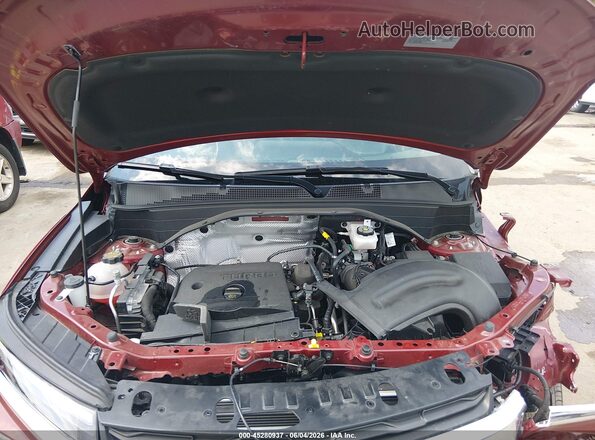 KL79MPSL5SB148323 2025 CHEVROLET TRAILBLAZER Red Rear view