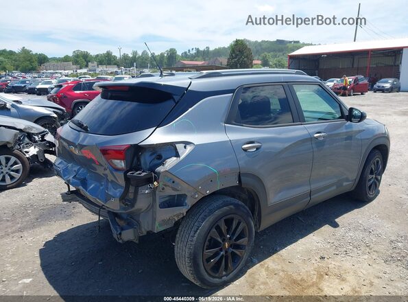 KL79MPSL6MB001446 2021 CHEVROLET TRAILBLAZER Gray უკანა მარჯვენა