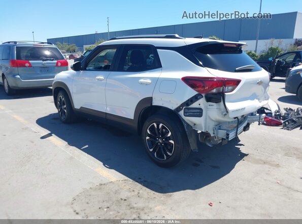 KL79MPSL6MB056950 2021 CHEVROLET TRAILBLAZER White Rear left
