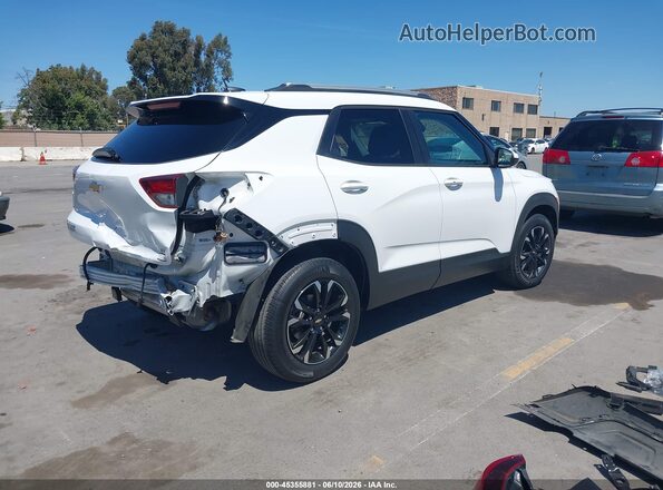 KL79MPSL6MB056950 2021 CHEVROLET TRAILBLAZER White Rear right