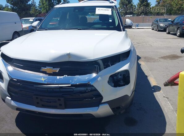 KL79MPSL6MB056950 2021 CHEVROLET TRAILBLAZER White 