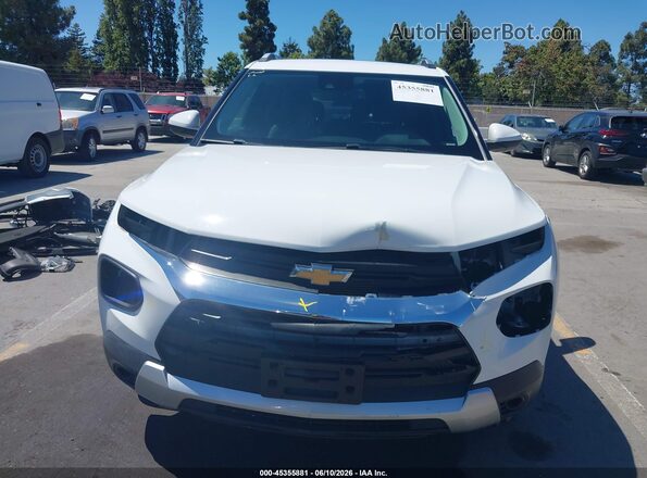 KL79MPSL6MB056950 2021 CHEVROLET TRAILBLAZER White Rear interior view