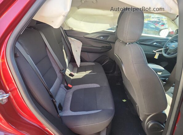 KL79MPSL6NB008799 2022 CHEVROLET TRAILBLAZER Red Հետևի նստատեղերի տեսք