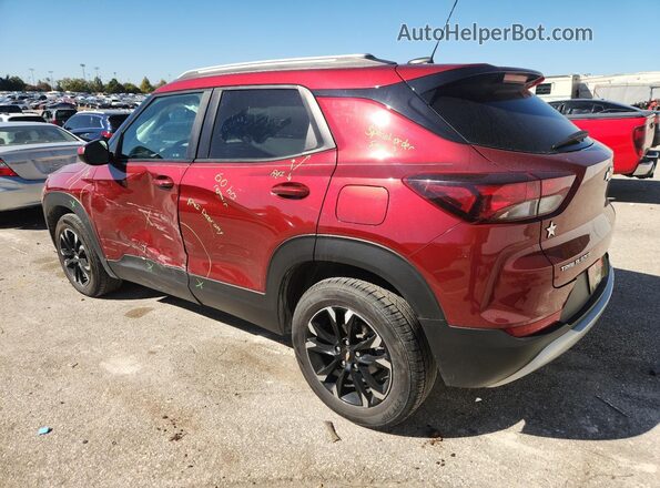 KL79MPSL6NB008799 2022 CHEVROLET TRAILBLAZER Red Հետևի ձախ