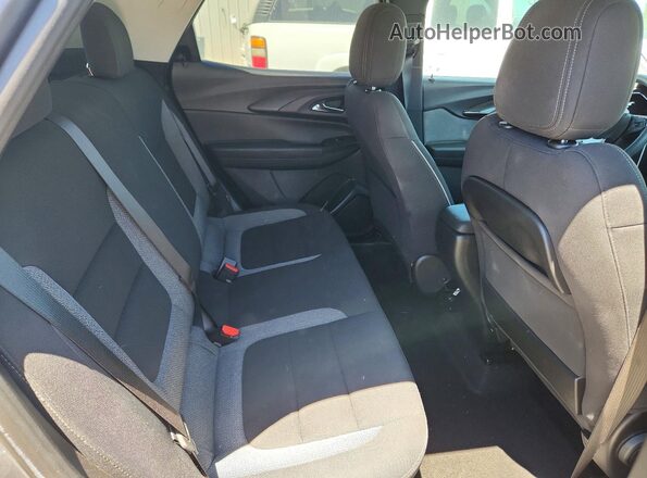 KL79MPSL6NB011265 2022 CHEVROLET TRAILBLAZER Gray Rear interior view