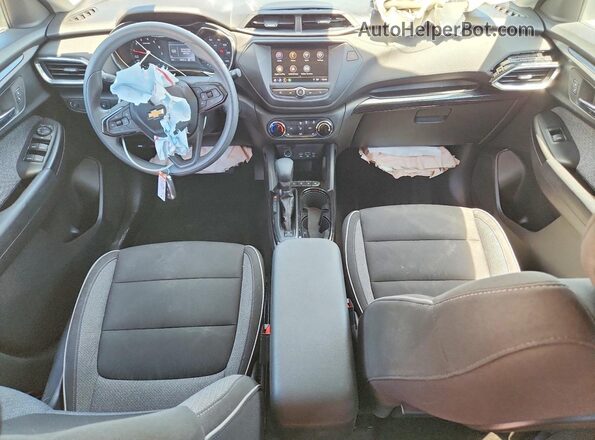 KL79MPSL6NB011265 2022 CHEVROLET TRAILBLAZER Gray Dashboard view
