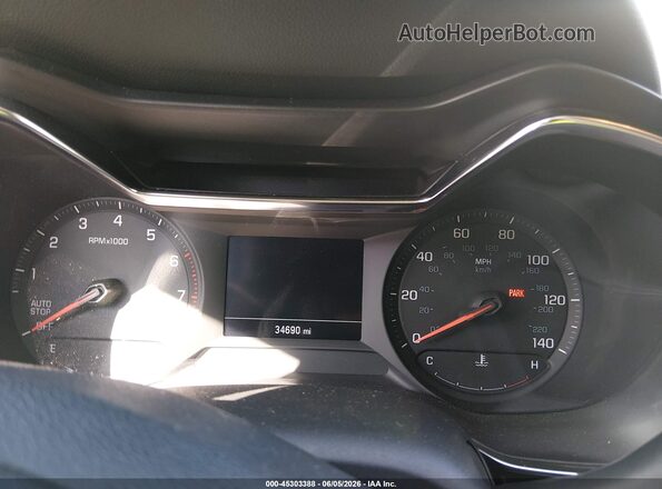 KL79MPSL6PB181564 2023 CHEVROLET TRAILBLAZER White Widok tylnych siedzeń
