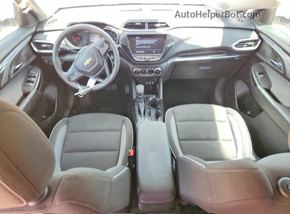 KL79MPSL6PB214367 2023 CHEVROLET TRAILBLAZER White Вид панелі приладів