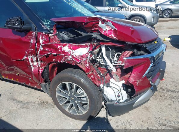 KL79MPSL6SB180584 2025 CHEVROLET TRAILBLAZER Burgundy წინა ხედი