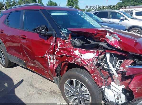 KL79MPSL6SB180584 2025 CHEVROLET TRAILBLAZER Burgundy 