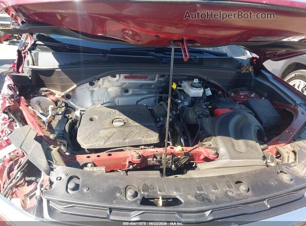 KL79MPSL6SB180584 2025 CHEVROLET TRAILBLAZER Burgundy უკანა ხედი