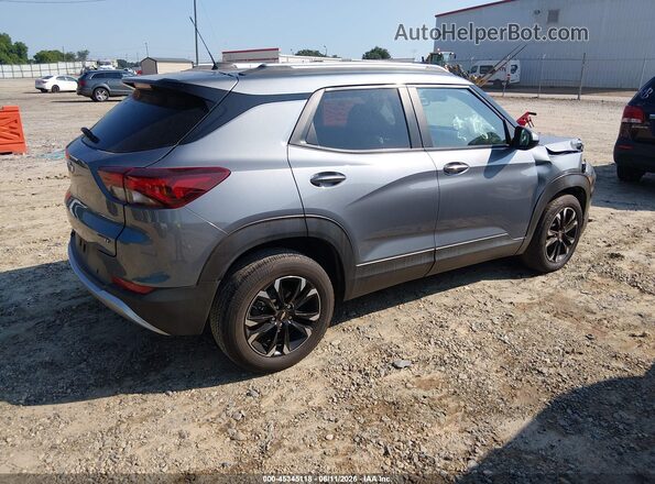 KL79MPSL7MB161044 2021 CHEVROLET TRAILBLAZER Gray Задня права чверть