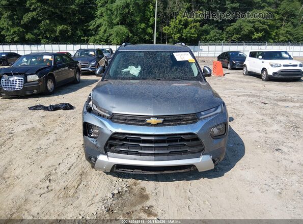 KL79MPSL7MB161044 2021 CHEVROLET TRAILBLAZER Gray Вид щитка приладів
