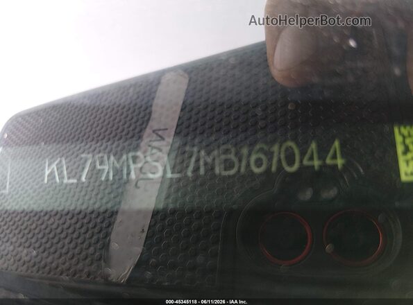 KL79MPSL7MB161044 2021 CHEVROLET TRAILBLAZER Gray 