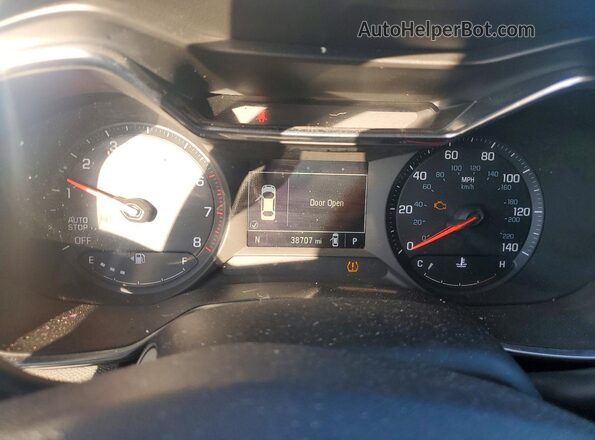 KL79MPSL7PB160691 2023 CHEVROLET TRAILBLAZER Silver ხელსაწყოთა პანელის ხედი