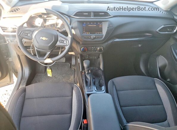 KL79MPSL7PB160691 2023 CHEVROLET TRAILBLAZER Silver წინა პანელის ხედი