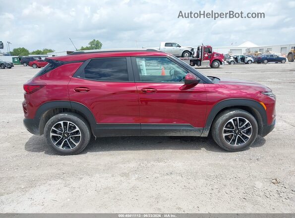 KL79MPSL7RB042532 2024 CHEVROLET TRAILBLAZER Бордовый Вид задней части салона