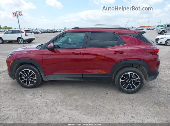 KL79MPSL7RB042532 2024 CHEVROLET TRAILBLAZER Бордовый Панорамный вид салона 360°