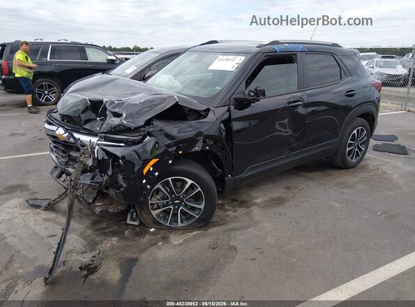 KL79MPSL7SB188239 2025 CHEVROLET TRAILBLAZER Black Vista tres cuartos delantera izquierda