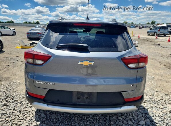 KL79MPSL8MB147380 2021 CHEVROLET TRAILBLAZER Silver Rear view